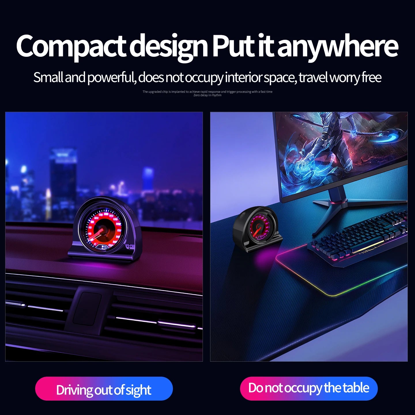 Car rhythm light, car interior decorative light, voice-controlled atmosphere light, ambient light, color music light, car li