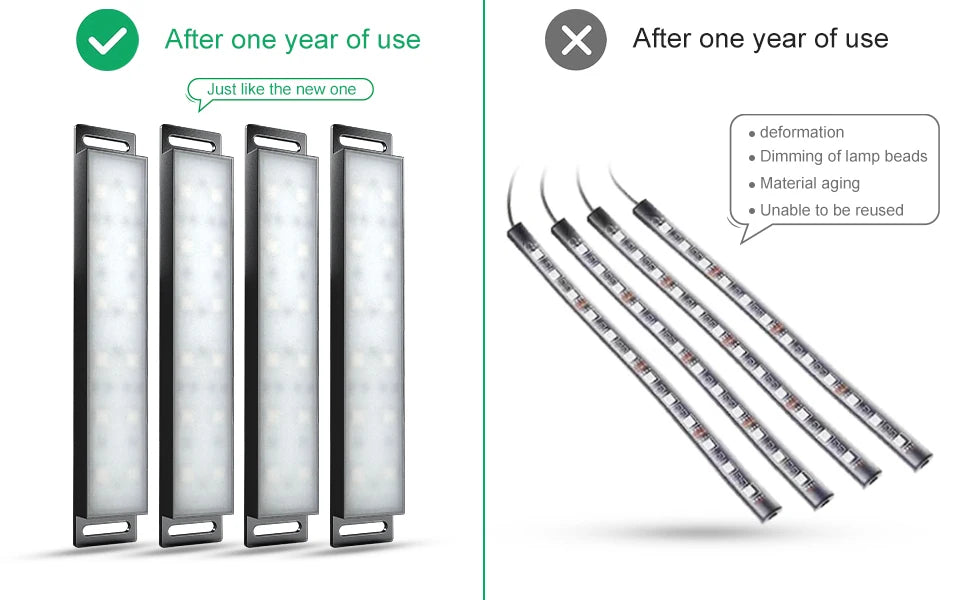 Car Interior Ambient Foot Well Light In Car APP Control Neon LED Down Car Light for Car Inside Ambient Lighting Auto Neon Lights