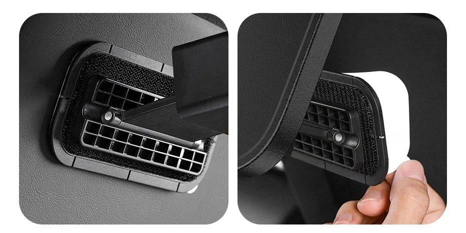 Baseus Car Back Seat Tray Table for Passenger Trip Eat and Work Adjustable Travel Tray with Phone Drink Holder for Laptop iPad