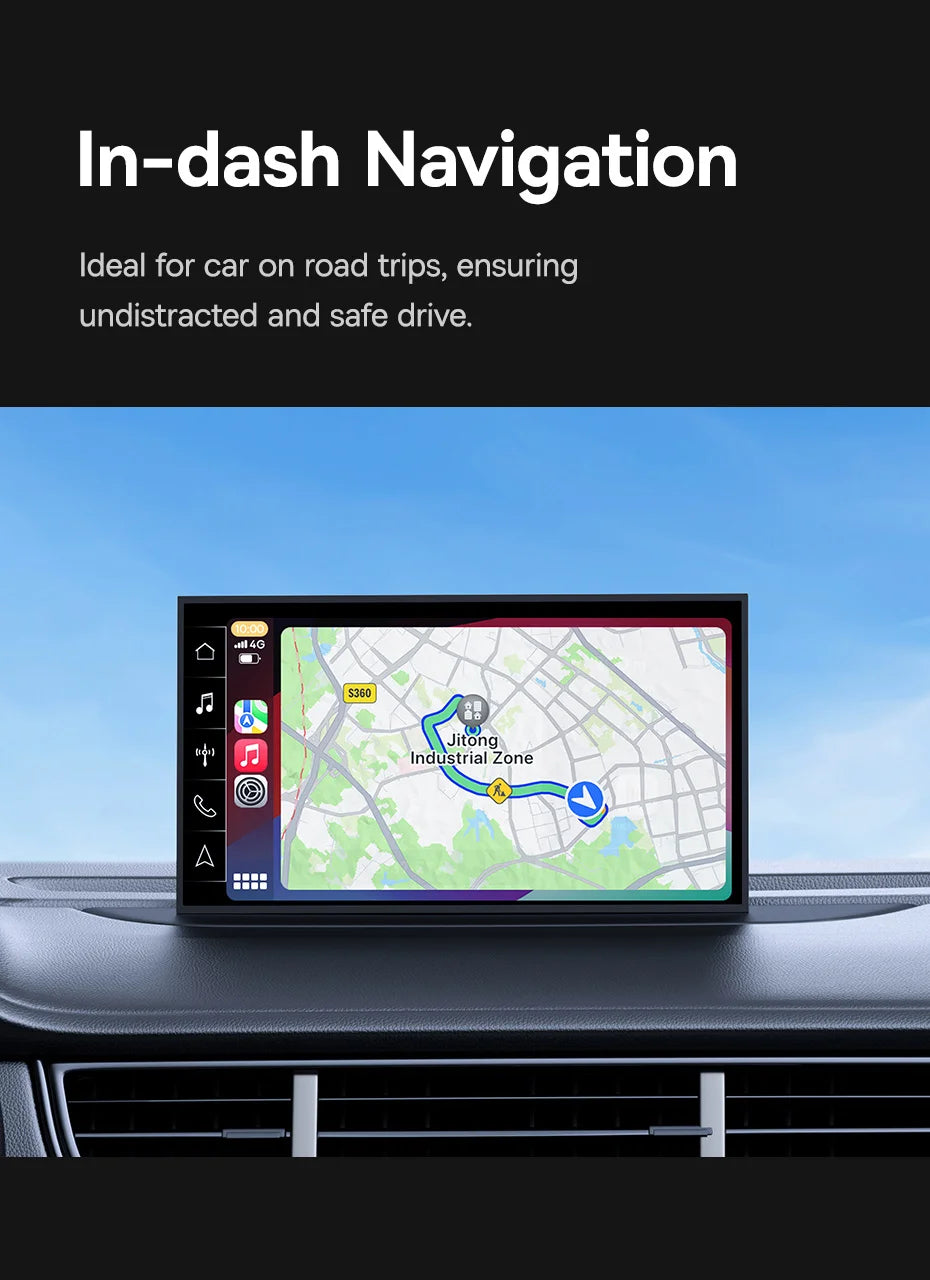 Baseus Wireless CarPlay Wired to Wireless CarPlay Adapter Auto Connect Car Intelligent Systems Plug&Play Bluetooth Smart CarPlay