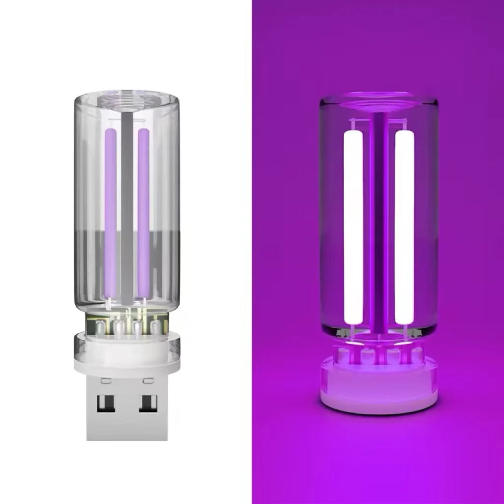 Car Atmosphere Light USB Night Light Touch Dimming LED Incandescent Filament Lamp Bulb Emergency Lighting Plug Play Ambient Lamp