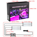 Car Interior Ambient Foot Well Light In Car APP Control Neon LED Down Car Light for Car Inside Ambient Lighting Auto Neon Lights