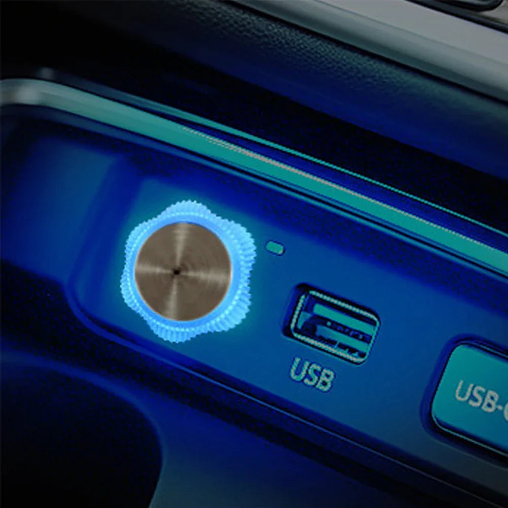 New car ambient light wireless USB free car interior LED car breathing light wireless modification colorful night light