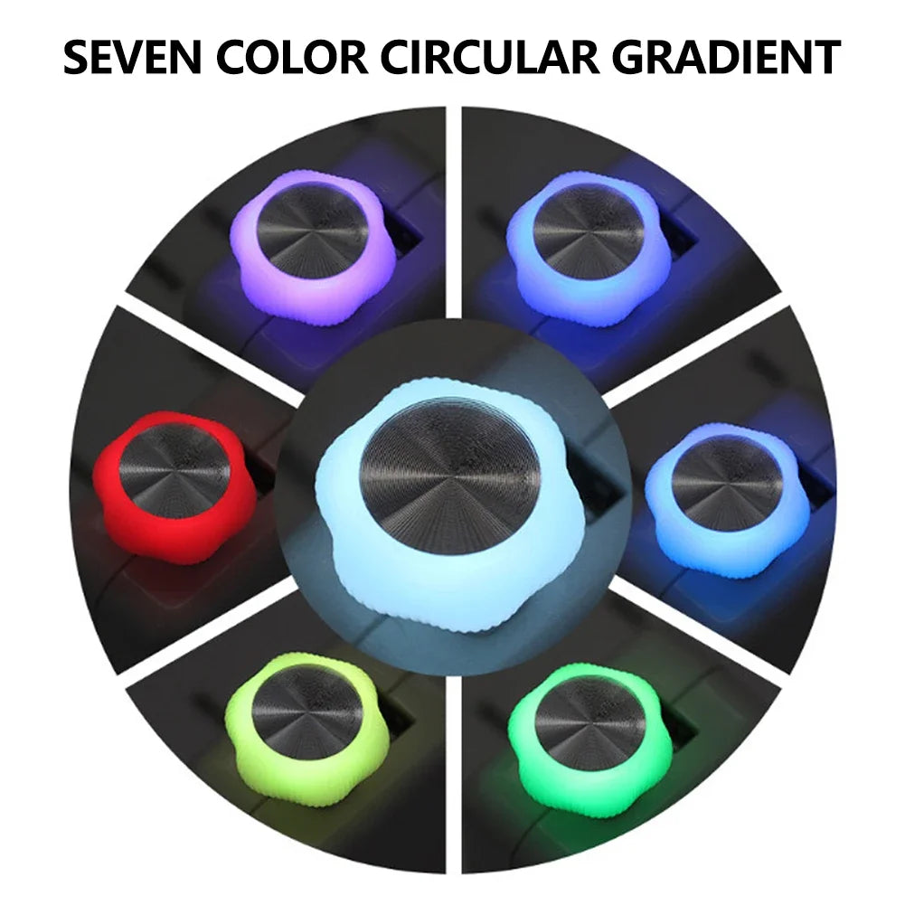 New car ambient light wireless USB free car interior LED car breathing light wireless modification colorful night light