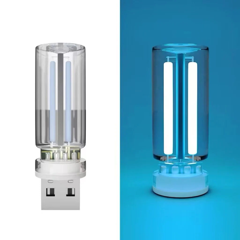 Car Atmosphere Light USB Night Light Touch Dimming LED Incandescent Filament Lamp Bulb Emergency Lighting Plug Play Ambient Lamp